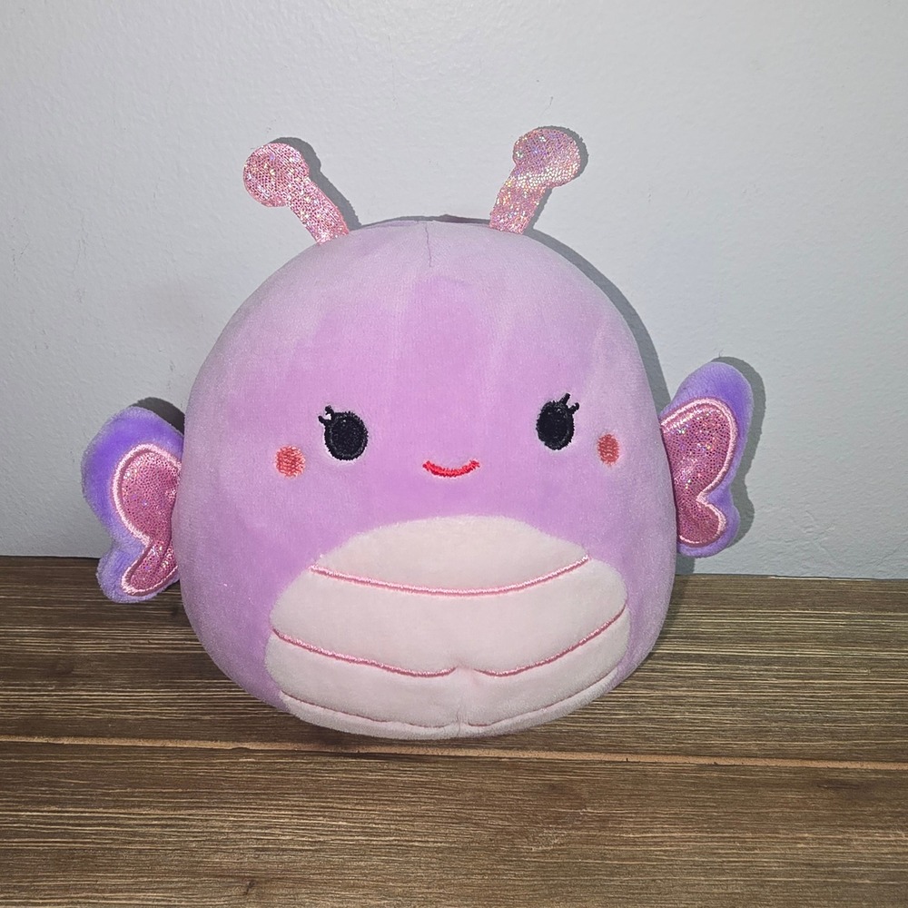 Squishmallows Brenda the Butterfly 5 Inch Purple Plush Stuffed Animal Toy
